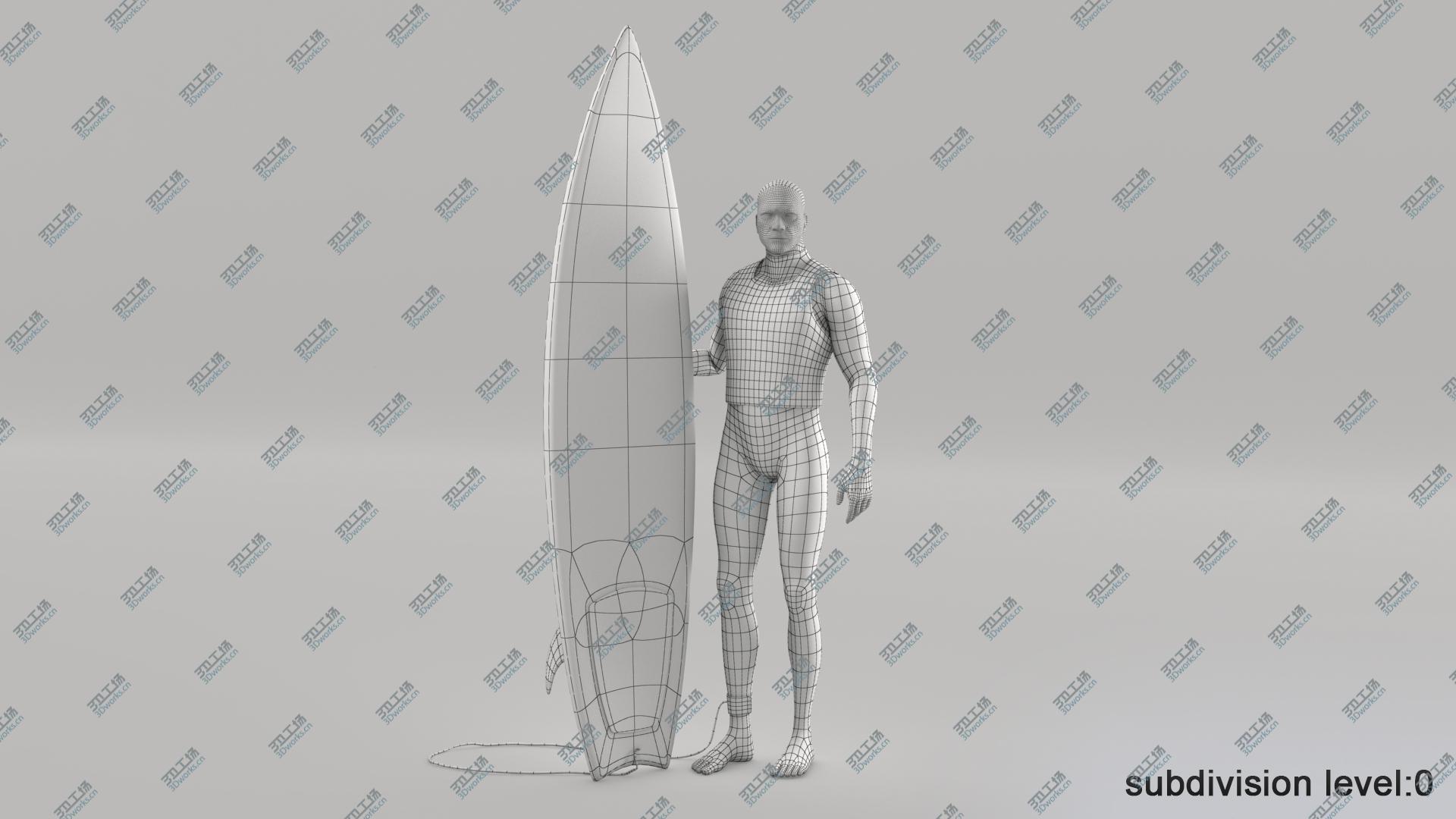 images/goods_img/20210313/White Surfer Animated HQ 3D model/3.jpg